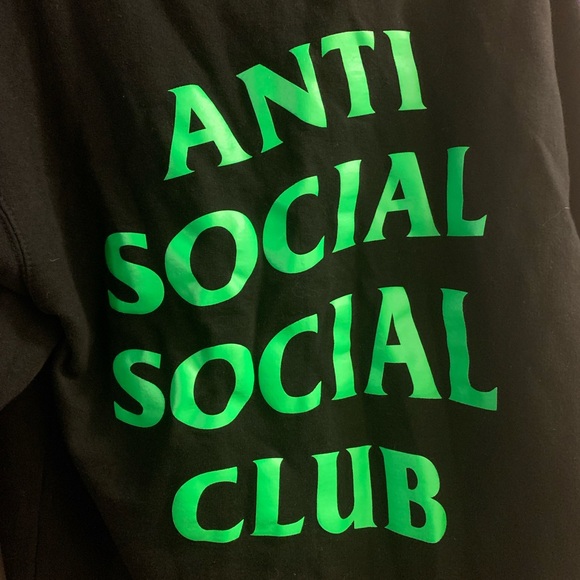 Anti Social Social Club Welcome To The Club Hoodie - Picture 5 of 8